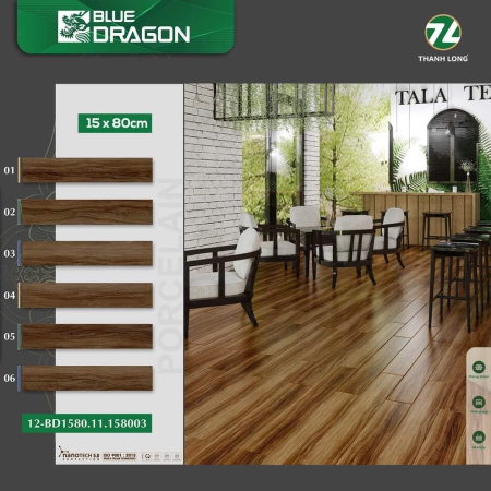 Vẻ đẹp mộc mạc trong gạch vân gỗ