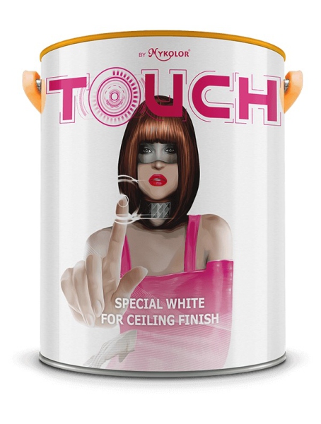 MYKOLOR TOUCH SPECIAL WHITE FOR CEILIING FINISH